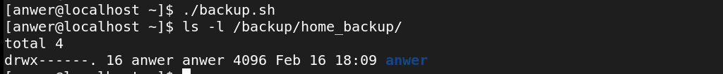 Local Backup Directory