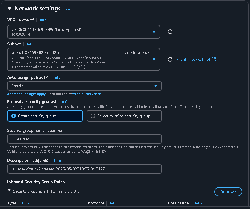 Network Settings